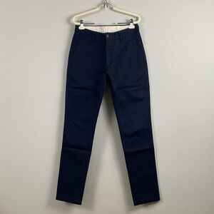 Asphalte The Heavy Chino Pant | Tailored Fit | Navy